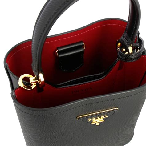 prada double bucket bag